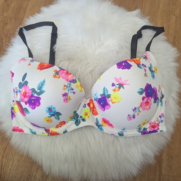 PINK Victoria's Secret Wear Everywhere Lightly Lined Floral Print - Picture 1 of 1